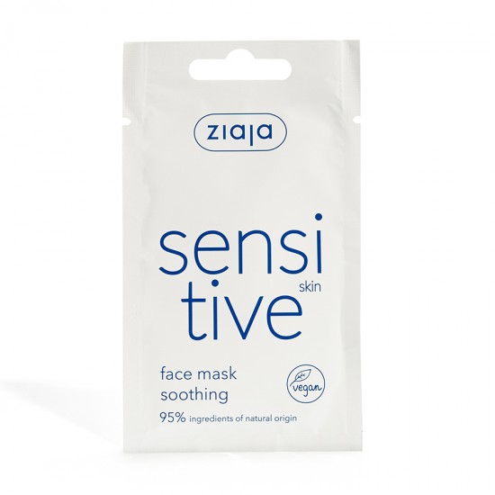 sensitive - ziaja - cosmetics - Sensitive skin soothing mask 7ml sachet COSMETICS